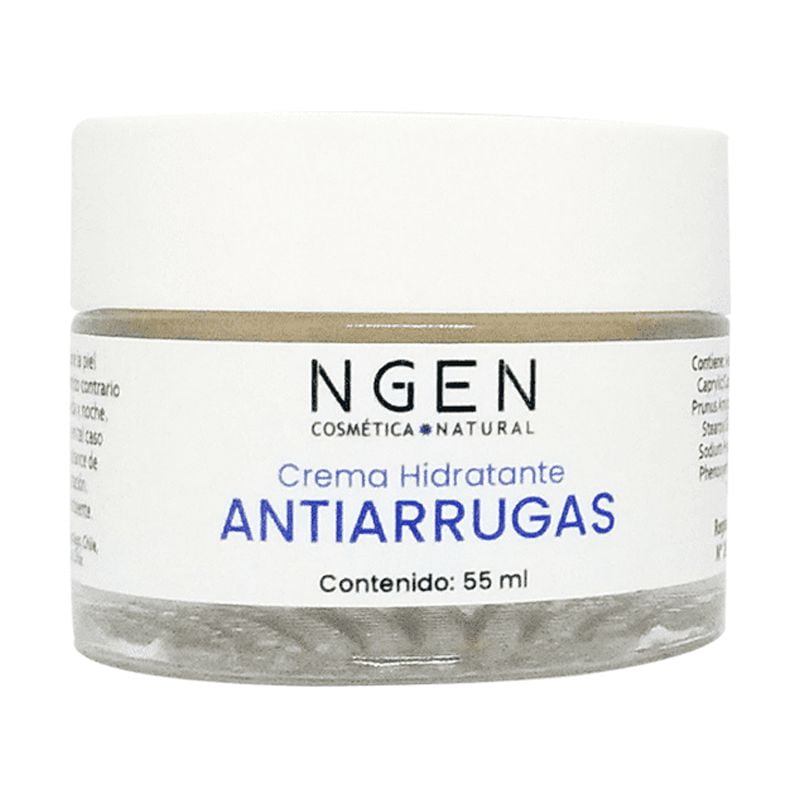 Ngen - Crema Antiarrugas Con Ácido Hialurónico 55 Ml