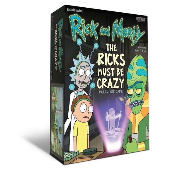 Juego de mesa Cryptozoic Rick and Morty: The Ricks Must Be Crazy