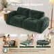 thumbnail image 3 of 2-seater Tufted Sofa Couches With boneless Sofa,Soft Velvet Fabric,Bottom Anti-Slip Design,32D High Density Sponge,Ergonomic Design Bottom,No Assembly Required,Fits Living Rooms,Green, 3 of 3