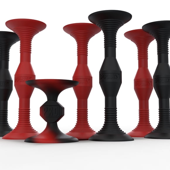 Set de juego Popdarts PRO Pack (rojo y negro) para interiores y exteriores
