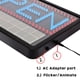 thumbnail image 3 of Letrero LED de Abierto Alpine Industries con tablero de mensajes programable, 3 of 8