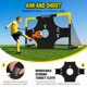 thumbnail image 3 of Portería de fútbol BORNEW 183x122 cm con balón y diana, 3 of 7