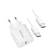 thumbnail image 1 of Cargador Rápido 3.0 18W + Cable USB-C a USB-C TL094 Tecnolab, 1 of 5