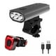 thumbnail image 1 of Luz Bicicleta Set Delantera Trasera Usb Impermeable Aluminio, 1 of 3