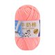 thumbnail image 3 of Ovillos De Lana, Suministro De Materiales, Hilo De Ganchillo Para Tejer, Bufanda De Ganchillo, Color Rosa, 3 of 5