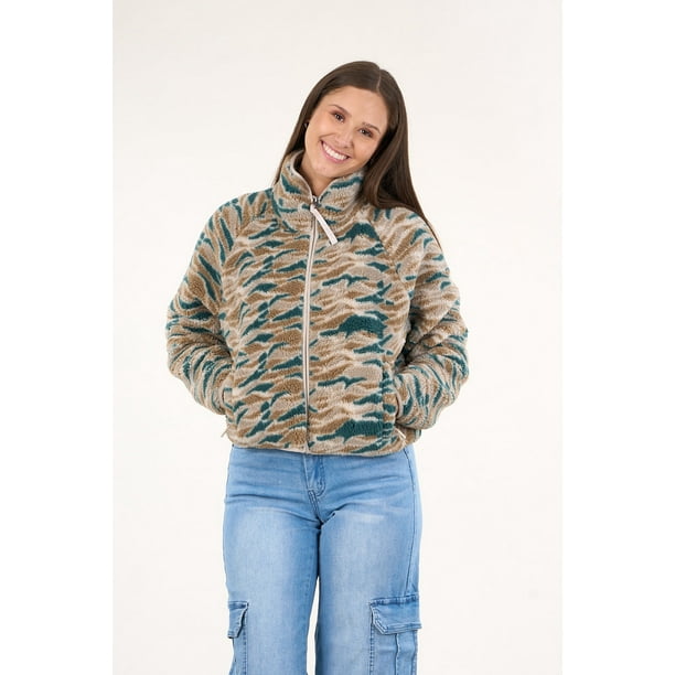 Poleron Sherpa Full Zipper Cuello Alto Vw8764