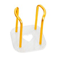 Magideal - Portavasos Desechable, Dispensador De Tazas De Café, Estante Organizador De Almacenamiento, Soporte Para Vasos De Papel, Organizador De Almacenamiento Oro