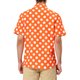 thumbnail image 3 of Camisa de Lunares de Verano para Hombre INSPIRE CHIC Regreso a Clases, Camisa de Manga Corta con Botones, L Naranja, 3 of 7