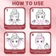 thumbnail image 5 of Mascarilla elevadora Chin Strap V Line Juskaa, reutilizable, rosa claro, 5 of 7