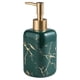 thumbnail image 1 of Dispensador De Jabón Con Textura De Mármol, Bomba De Botella De Loción Para Baño De Cocina De Hotel, Verde, 1 of 4