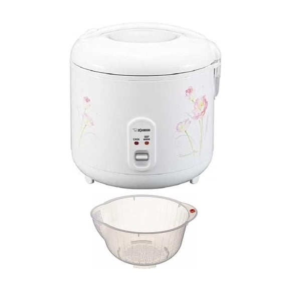 Arrocera Zojirushi NS-RPC18FJ de 1,8 L con cuenco para lavar arroz