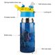 thumbnail image 3 of Zombies Disney Botella de Agua con Tapa Pop Top de Un Toque, Acero Inoxidable, a Prueba de Fugas, para Deportes, Botella Infantil azul 12 oz, 3 of 6