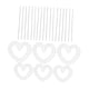 thumbnail image 3 of Marco De Corona De Flores, Soporte Para Arreglos Florales Para San Valentín, Cumpleaños De Primavera, 6 Corazones Pequeños Y Grandes, 3 of 5