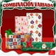 thumbnail image 3 of Set 12 Papel De Regalo Navidad Con Cintas Lazos 75x51cm, 3 of 8