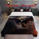thumbnail image 1 of 3pcs Fierce Dinosaur Style Print Theme Printed Three Piece Bedding Set Soft Quilt Cover And Two Pillowcases, 1 of 5