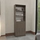 thumbnail image 1 of Estante Home-E M4 2 Puertas 5 Niveles Milan Y Blanco, 1 of 3