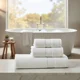 thumbnail image 2 of Toallones De Baño Teng Fei 70 Cm, Set De 3 Unidades Blanco Lisa, 2 of 3
