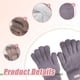 thumbnail image 3 of Guantes De Lana De Punto De Invierno Para Mujeres Estudiantes Ciclismo Guantes Gruesos Cálidos De Doble Pantalla Táctil, 3 of 4