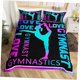 thumbnail image 1 of Kids Gymnastics Lovers Dance Quilt Duvet Cover Set Comforter Cover Double3-Piece Bedding Set, 1 of 5
