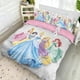 thumbnail image 2 of Princess Cartoon Series Girl 3-Pcs Bed Duvet Cover Set Microfiber Bedding Sets for Girls Kids, 2 of 5