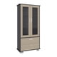 thumbnail image 1 of Vitrina 2 Puertas 2 Cajones 164,8 x 80 x 35,3 Cm Beige Y Negro, 1 of 8