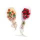 thumbnail image 4 of 2 Uds 1/12 Casa De Mu?ecas Miniatura Dulce Arcilla Rosas Ramo De Flores Adornos, 4 of 5