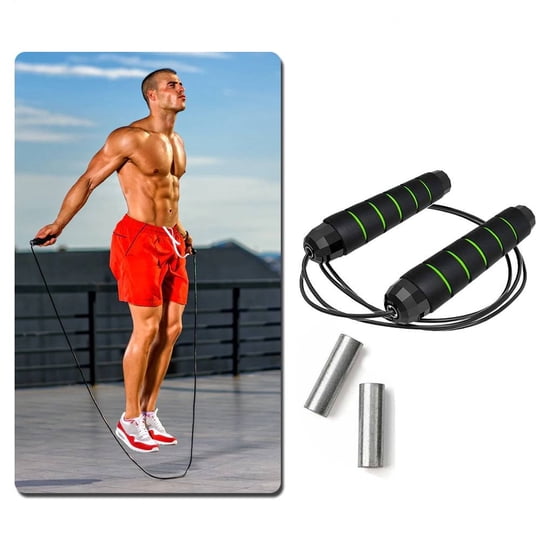 Gympro - Cuerda De Salto Con Peso Removible