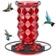 thumbnail image 1 of Comedero de vidrio para colibríes Grete Gotye 740 ml, 5 puertos, rojo, 1 of 8