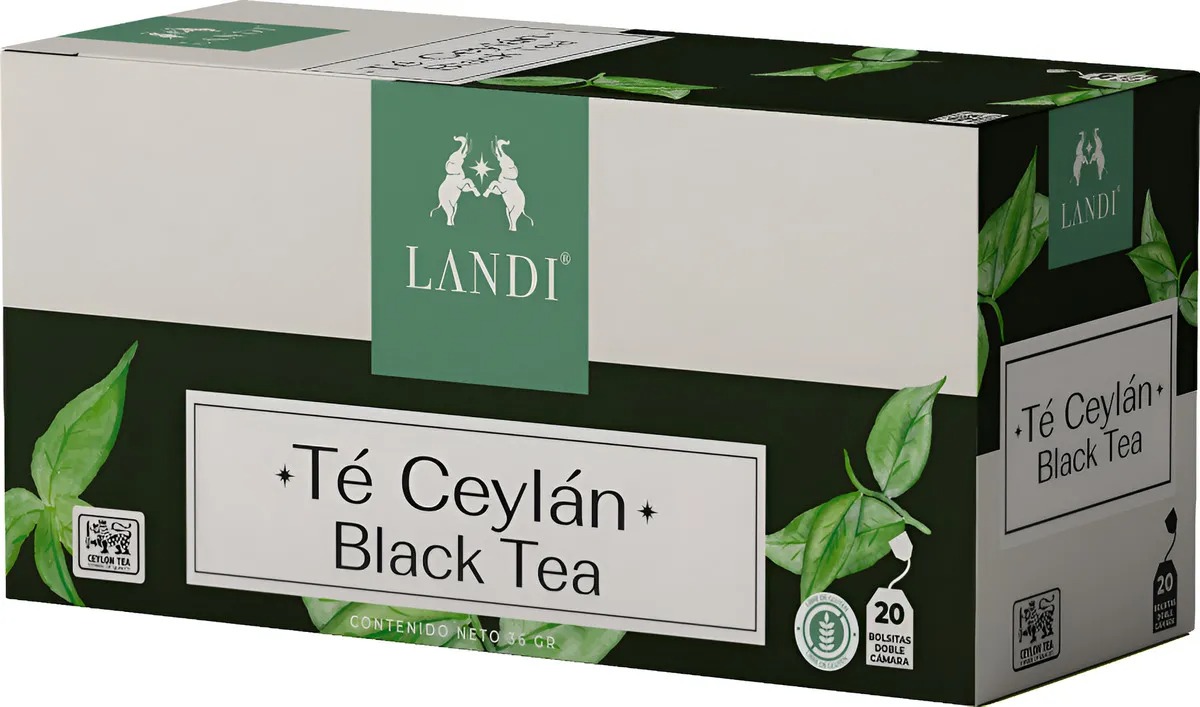 Landi Te Negro Ceylan 20Bols
