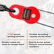 thumbnail image 2 of Cabrestante de recuperación Snatch Block RUGCEL WINCH 10T para trabajos pesados, 2 of 5