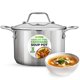 thumbnail image 1 of Olla para Sopa NutriChef 2.8L Acero Inoxidable Compatible con Inducción, 1 of 7