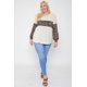 thumbnail image 2 of Top con Escote Redondo y Estampado en Contraste Talla 3XL, 2 of 6