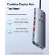 thumbnail image 3 of Docking Station MOKiN USB-C Triple 4K 100W PD, 3 of 3