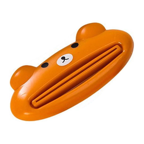 Get the Most Out of Your Toothpaste with our Cute Cartoon Squeezer - Perfect for the Bathroom and Kitchen!