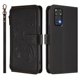thumbnail image 2 of Funda Cartera Mariposa para [Xiaomi Redmi Note 12S 4G] con Soporte y Cremallera Negro, 2 of 6