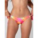 thumbnail image 1 of Bottom de Bikini Daikiri Mujer Calzón Amarras Patchwork Naranjo Flúor Protección UV50+, 1 of 3
