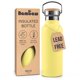 thumbnail image 1 of Termo Bambaw de 500 ml, a prueba de fugas, acero inoxidable amarillo, 1 of 8