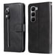 thumbnail image 5 of Funda con Cremallera para Infinix Hot 60i 4G, Carcasa Cartera de Cuero PU con Soporte y Tarjetero, 5 of 5