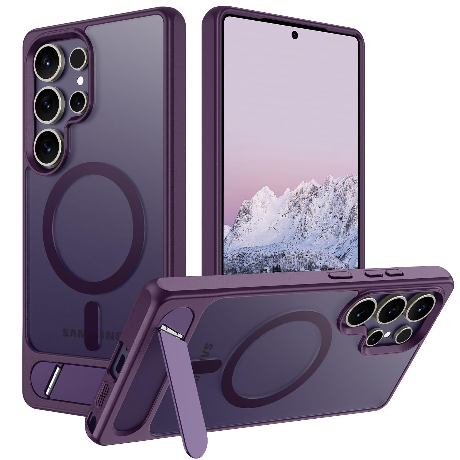 Casehas - Funda De Teléfono Para Samsung Galaxy S25 Ultra Con Soporte