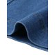 thumbnail image 5 of INSPIRE CHIC Falda de Mezclilla para Mujeres Regreso a Clases Cintura Alta Abertura Bolsillos Traseros Falda Lápiz a la Rodilla M Azul, 5 of 6