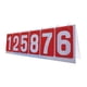 thumbnail image 2 of Marcador De Mesa Marcador Estable Para Baloncesto Tenis Deportes De Interior Rojo, 2 of 5