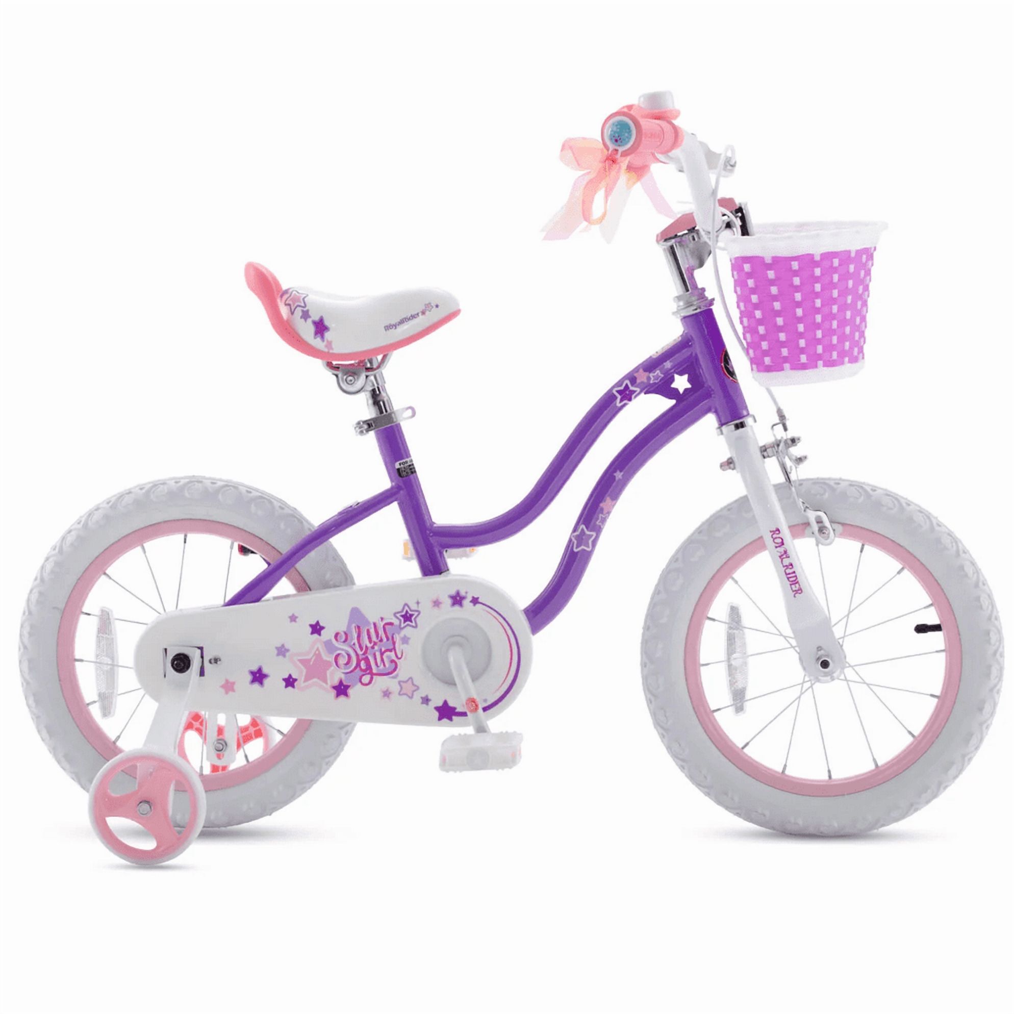 Bicicleta Royal Baby Chipmunk Stargirl 16"" Morada
