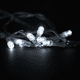 thumbnail image 5 of Cascada Luces Led Solar 56 Luces 3m Blanco Frío Árbol Rama, 5 of 10