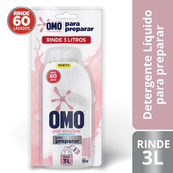 Detergente Líquido Piel Sensible Ultra Power Para Preparar Botella, 500 ml