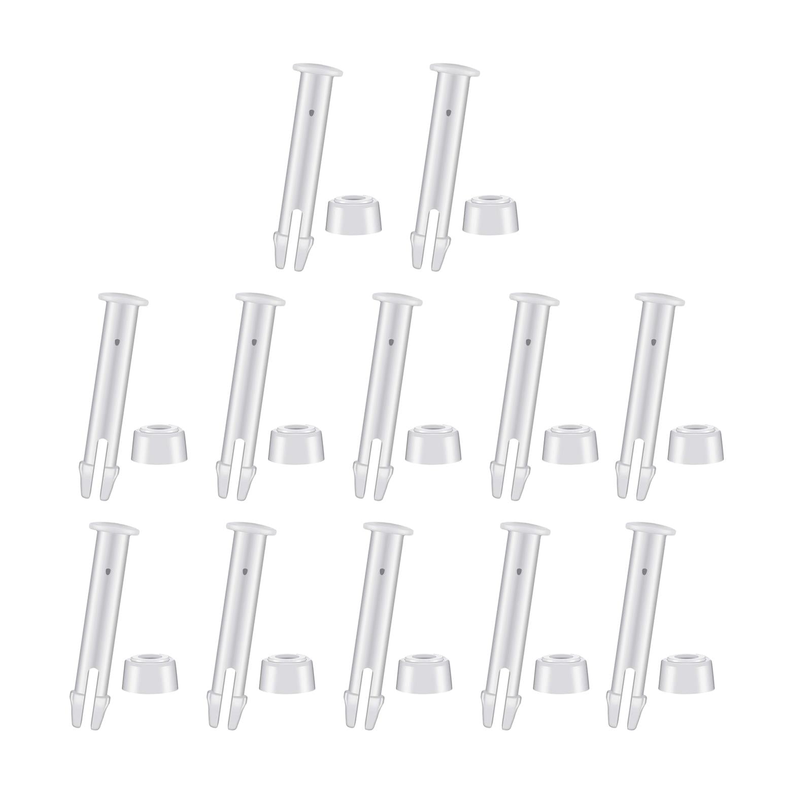 Ioensy - 12 Piezas De Pasadores De Junta De Piscina Y Juntas De Goma Piezas De Repuesto De Piscina 7cm