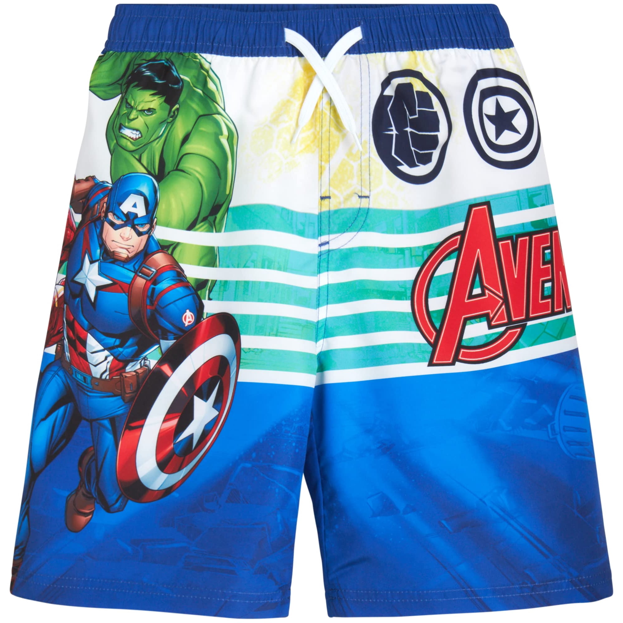 Trajes De Baño Para Niños Marvel Avengers De Secado Rápido Talla 10-12