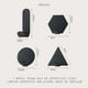 thumbnail image 3 of 4 Ganchos Metal Autoadhesivo Deco Geometry, 3 of 4
