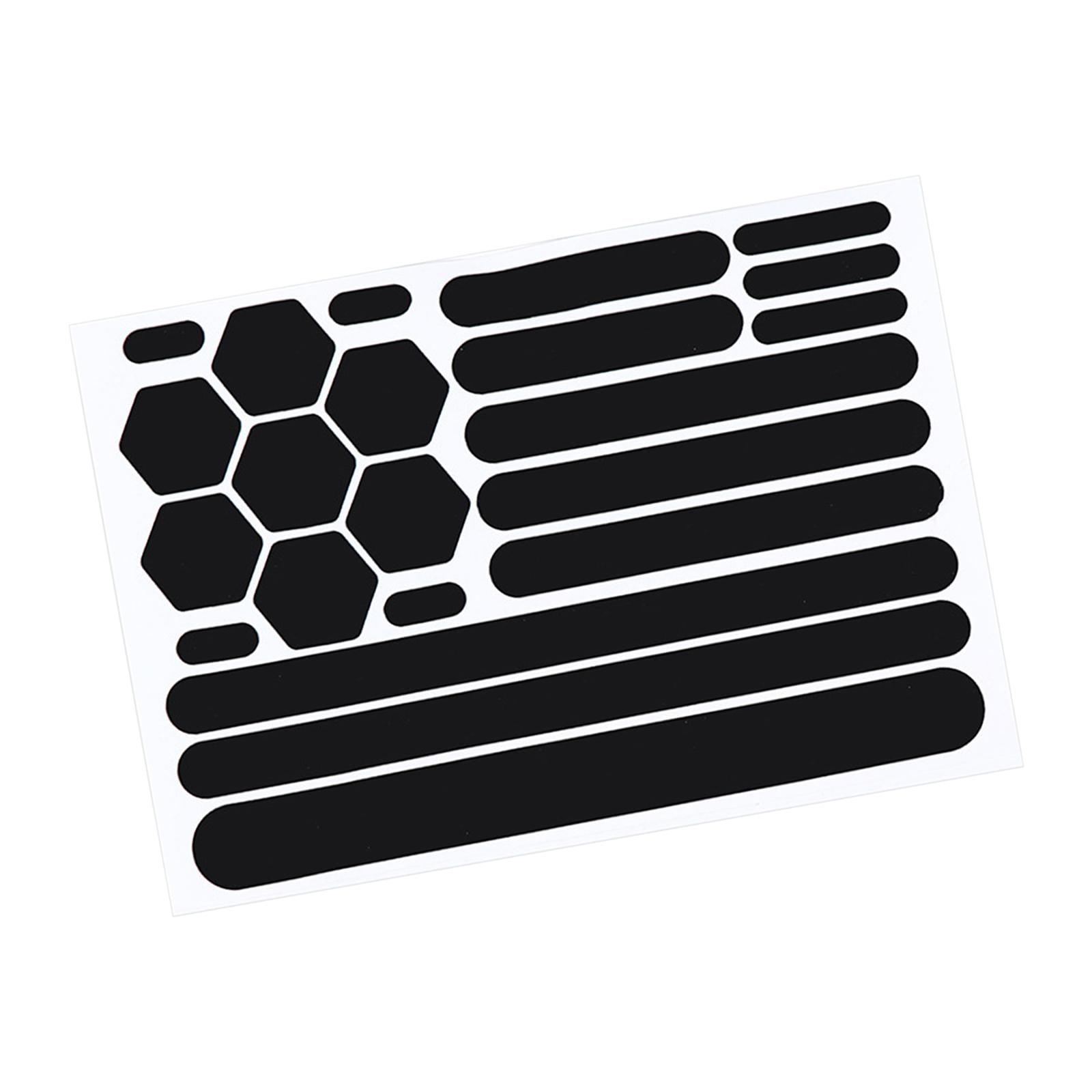 Magideal - Pegatinas Reflectantes, Pegatina Para Motocicleta, Equipo Reflectante Decorativo Impermeable, Cinta Reflectante Para Motocicletas Y Coches De