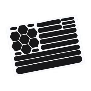 Magideal - Pegatinas Reflectantes, Pegatina Para Motocicleta, Equipo Reflectante Decorativo Impermeable, Cinta Reflectante Para Motocicletas Y Coches De