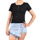 thumbnail image 3 of Top Acanalado Mujer Polera Manga Corta Fashion 061, 3 of 4